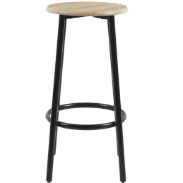 Ensemble table mange debout avec 2 tabourets Loka