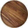 Table gigogne ronde en acacia (Lot de 2)