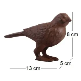 Oiseau déco en fonte