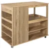 Ilot de cuisine en bois Klaus