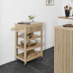 Desserte de cuisine en bois Klaus