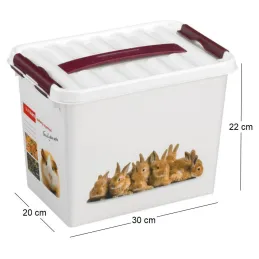 Boite Q-line motif animaux