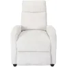 Fauteuil en tissu côtelé 3 positions ajustables Scott