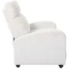 Fauteuil en tissu côtelé 3 positions ajustables Scott