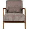 Fauteuil détente en velours côtelé Scott