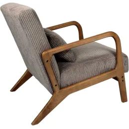 Fauteuil détente en velours côtelé Scott