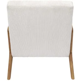 Fauteuil détente en velours côtelé Scott