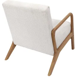 Fauteuil détente en velours côtelé Scott
