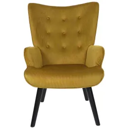 Fauteuil en velours côtelé Giulia
