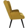 Fauteuil en velours côtelé Giulia