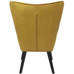Fauteuil en velours côtelé Giulia