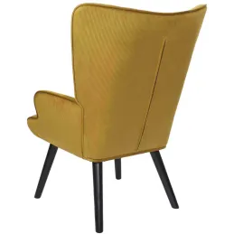 Fauteuil en velours côtelé Giulia