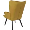 Fauteuil en velours côtelé Giulia