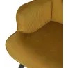 Fauteuil en velours côtelé Giulia