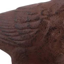 Oiseau déco en fonte