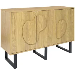 Buffet en mdf et métal Calypso