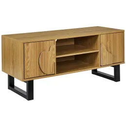 Meuble tv en bois et métal Calypso