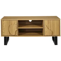 Meuble tv en bois et métal Calypso