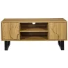 Meuble tv en bois et métal Calypso