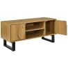 Meuble tv en bois et métal Calypso