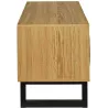 Meuble tv en bois et métal Calypso