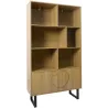 Bibliothèque en mdf et métal Calypso