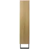 Bibliothèque en mdf et métal Calypso