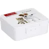 Boîte de rangement Q-line Boîte avec clip motif animaux