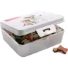 Boîte de rangement Q-line Boîte avec clip motif animaux