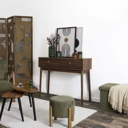 Console en bois Tiffany