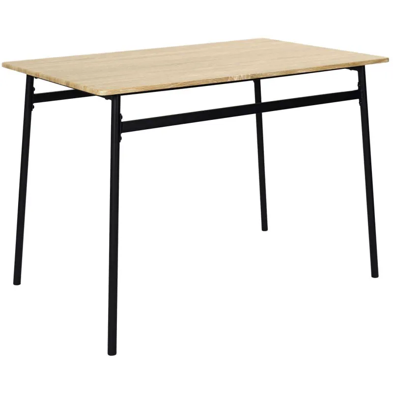 Table repas en bois et métal Loka