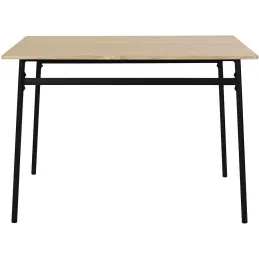 Table repas en bois et métal Loka