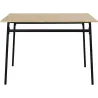 Table repas en bois et métal Loka
