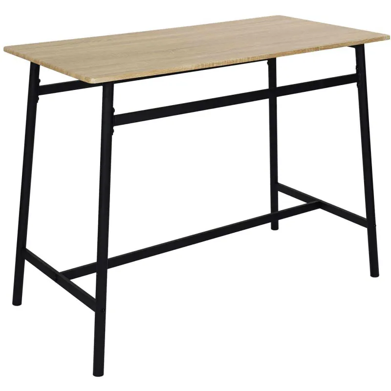 Table mange debout en bois et métal Loka