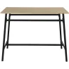 Table mange debout en bois et métal Loka