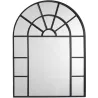 Miroir fenêtre en métal 60 x 80 cm