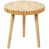 Table gigogne rondin en bois 40 cm