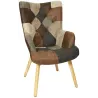 Fauteuil en polyuréthane patchwork Helsinki