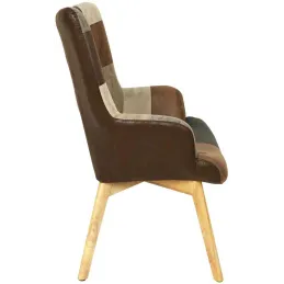 Fauteuil en polyuréthane patchwork Helsinki