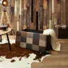 Coffre banc pliable en polyuréthane patchwork Helsinki