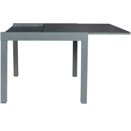 Table de jardin extensible en métal Haria 80 x 80 x 75 cm