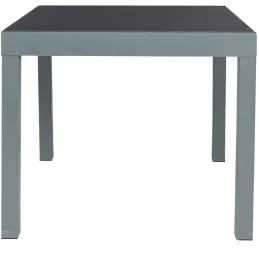 Table de jardin extensible en métal Haria 80 x 80 x 75 cm