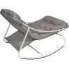 Fauteuil à bascule en métal Tenerife