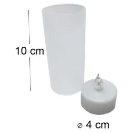 Bougies LED souffle (Lot de 6)