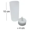 Bougies LED souffle (Lot de 6)