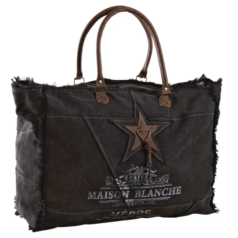 Sac en coton décor vignoble