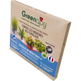 Capsules de nématodes anti mouches des terreaux