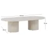 Table basse 120 x 60 cm Narvik