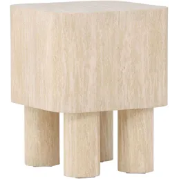 Table d'appoint 40 x 40 x 50 cm Klirou