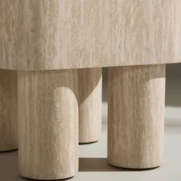 Table d'appoint 40 x 40 x 50 cm Klirou